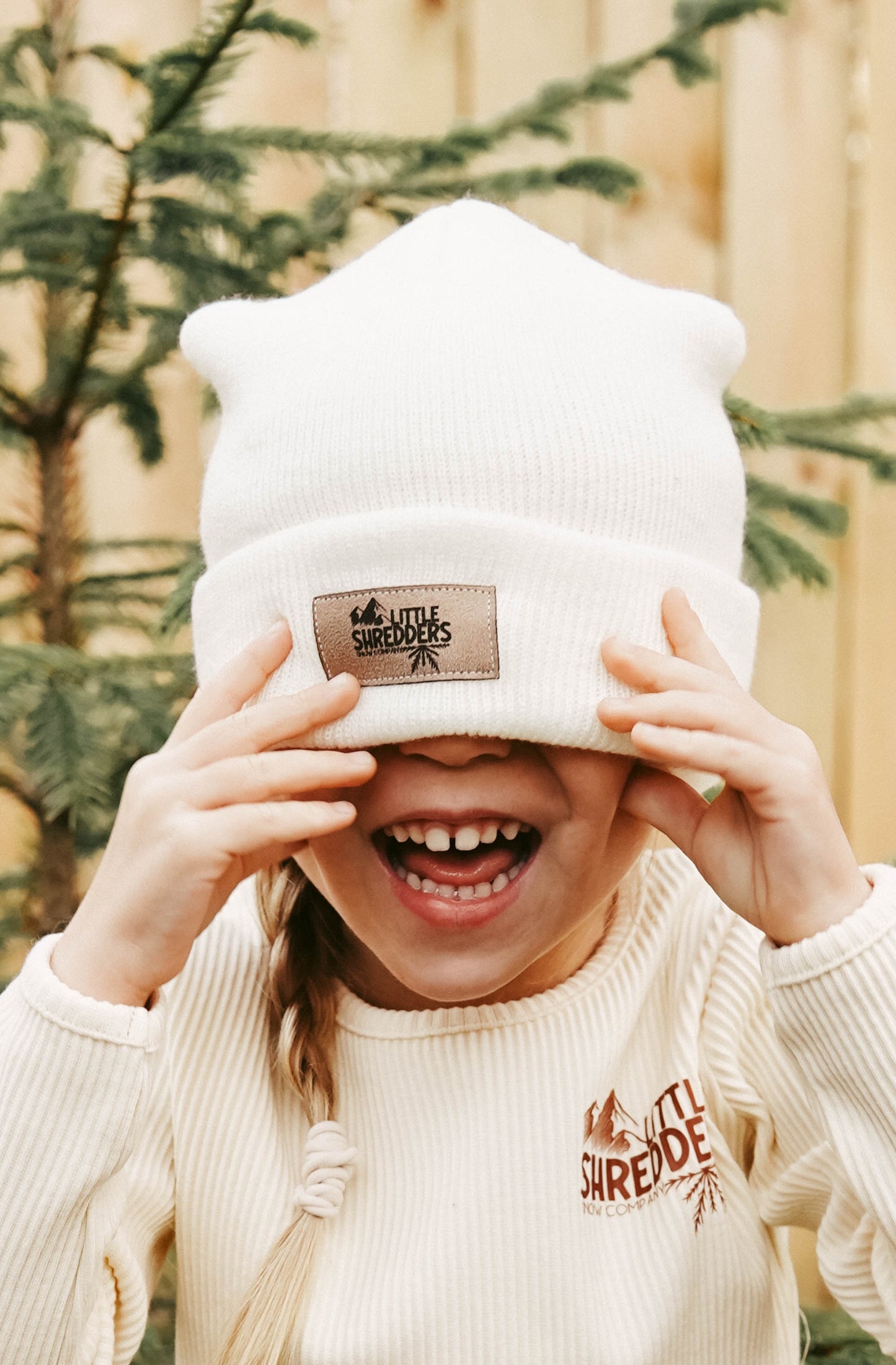 classic beanie. IVORY