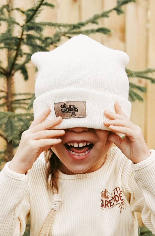 classic beanie. IVORY