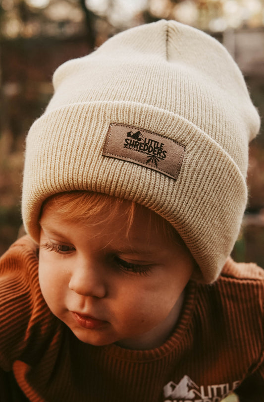 classic beanie. CAMEL